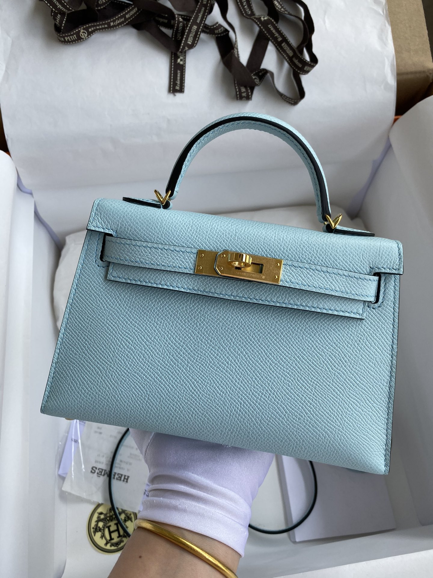 Hermès Mini Kelly 19 19×6×12CM