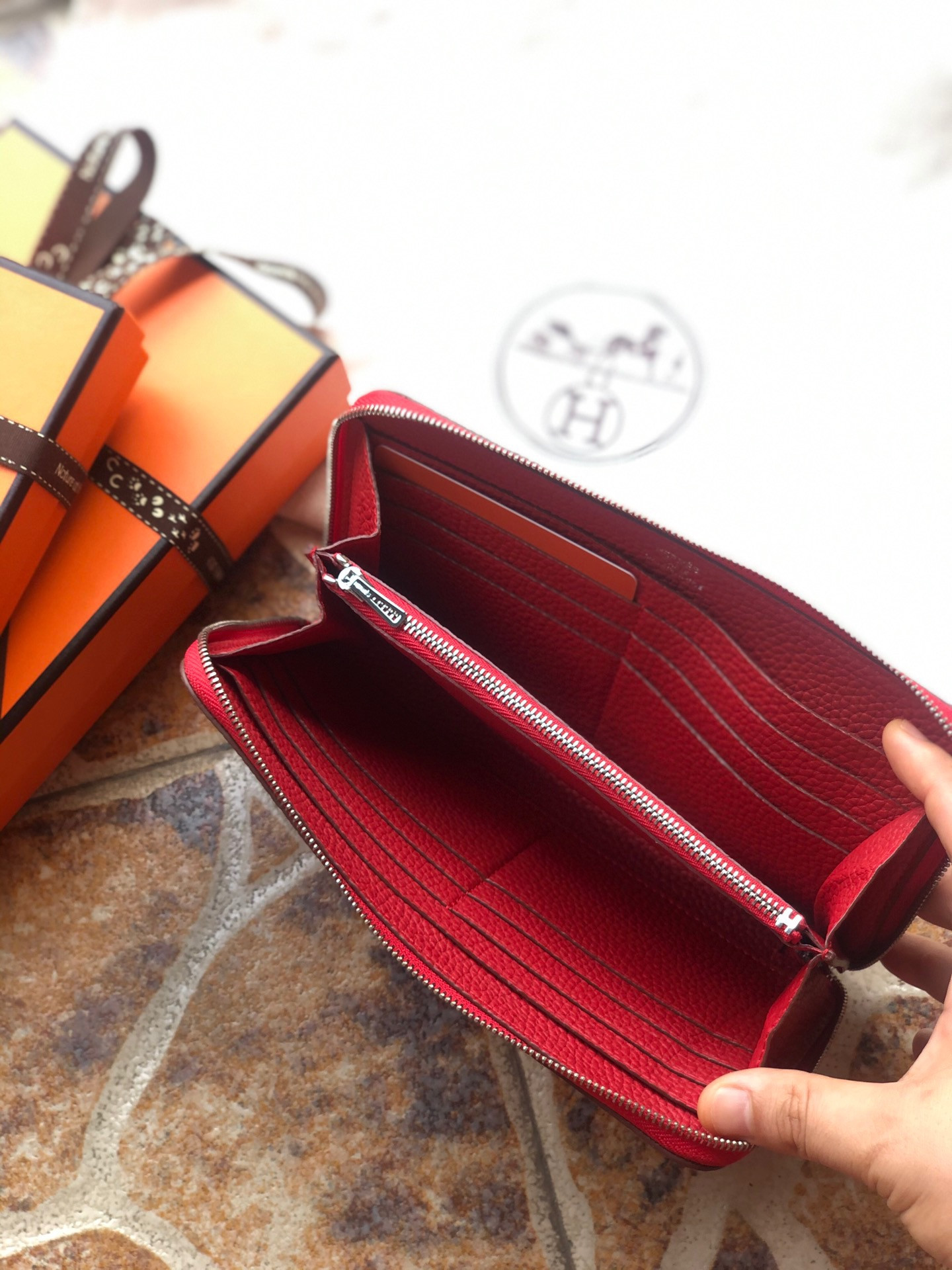 Hermès Long Wallet 20x11cm