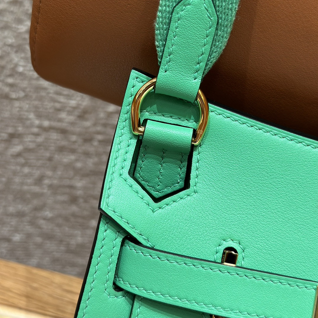 H**mes Mini Jypsiere 23×17×5cm