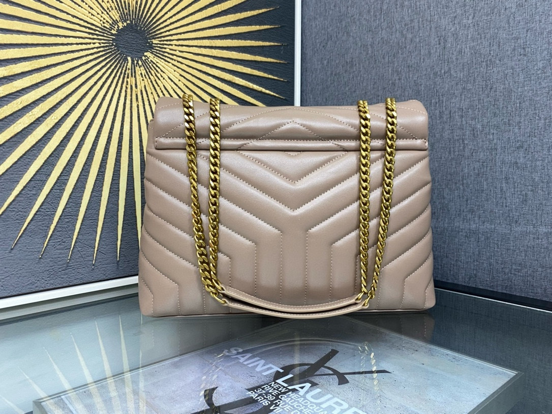 Y*L LOULOU QUILTED LEATHER 32x22x9cm