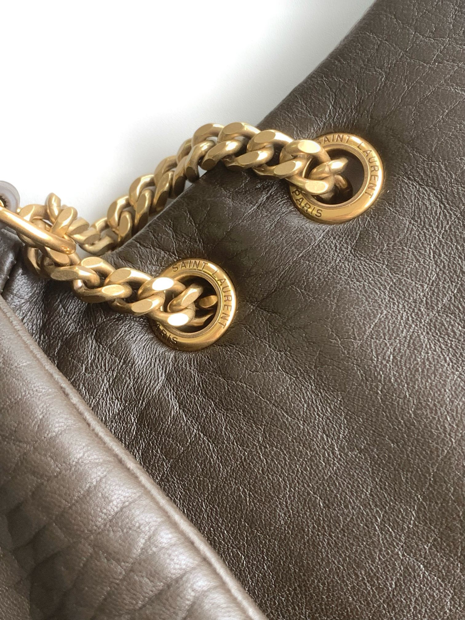 Y*L Calypso small in plunged lambskin 26x14x7cm