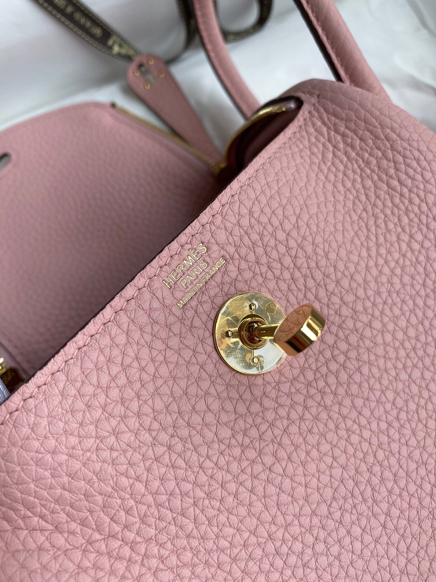 H**mes Mini lindy 19cm