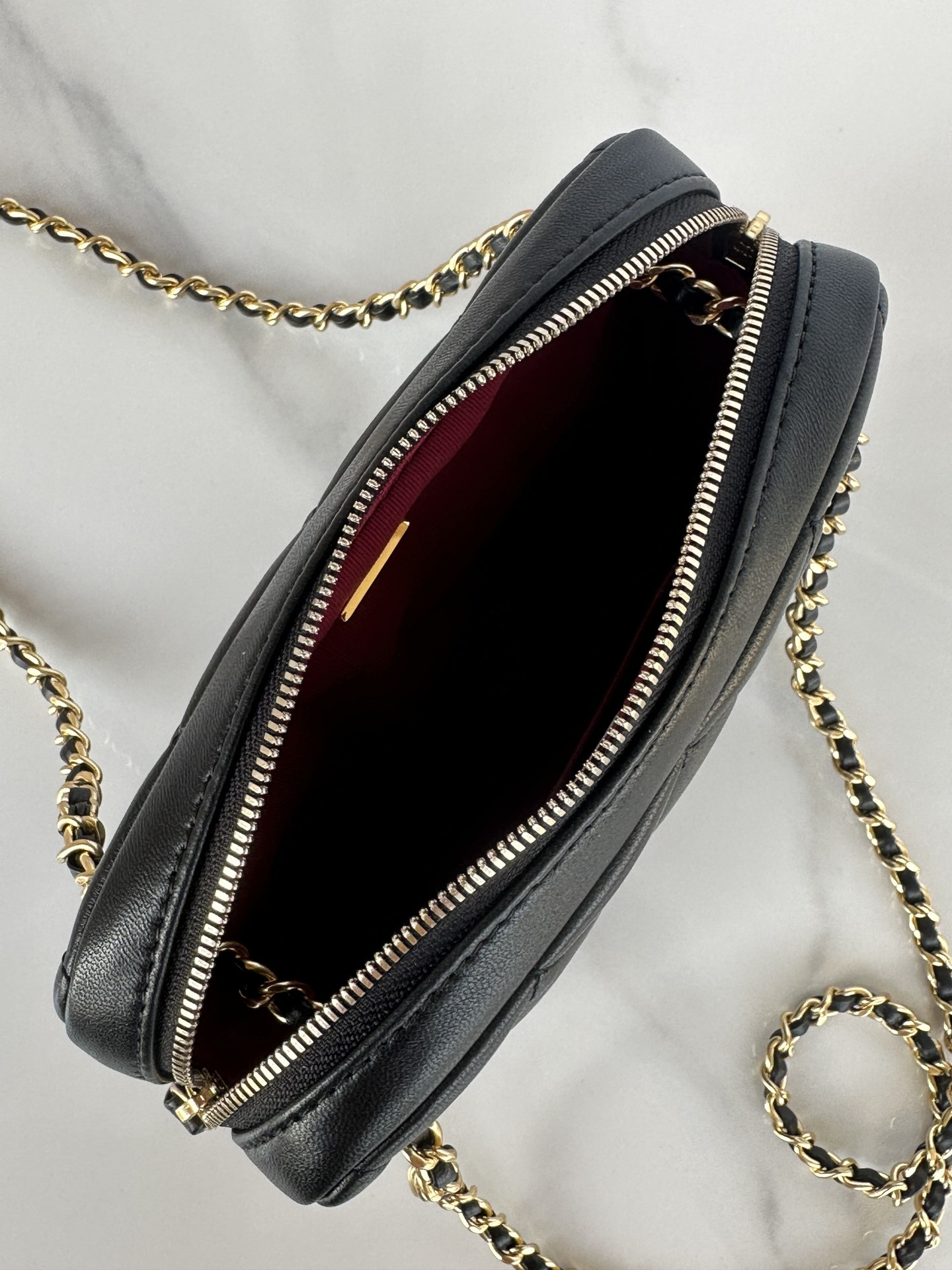 Ch*el Mini Camera Case 12 x 18 x 7cm