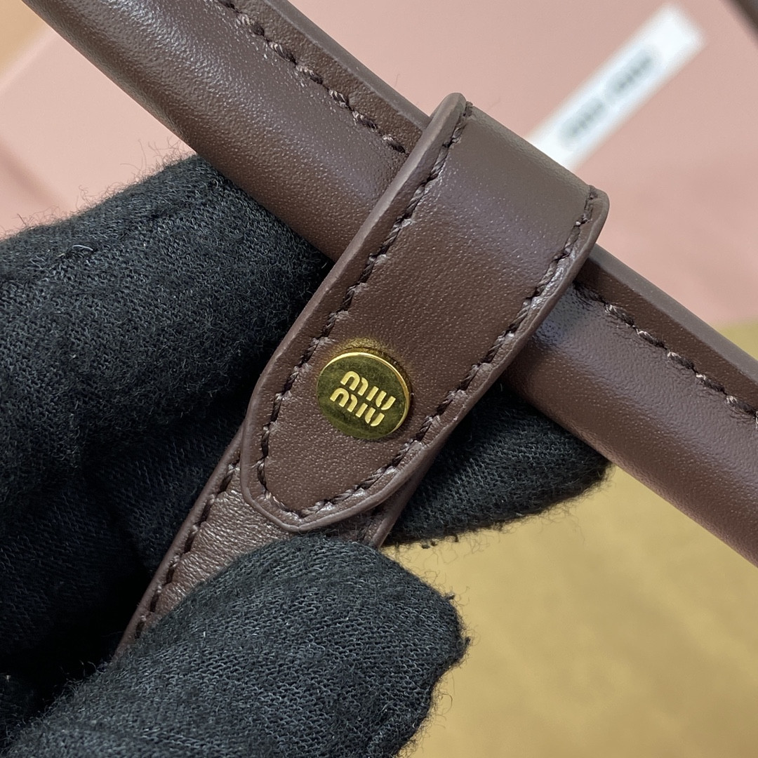 Miu Miu Beau naplak leather bag 29X17X9cm