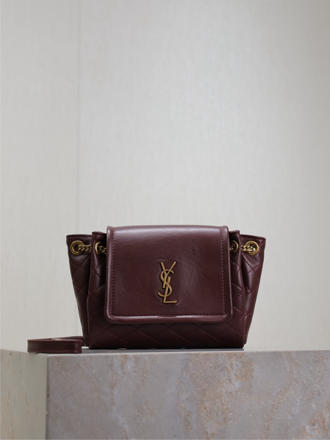 Y*L Mini Nolita in lambskin 18x13x6cm