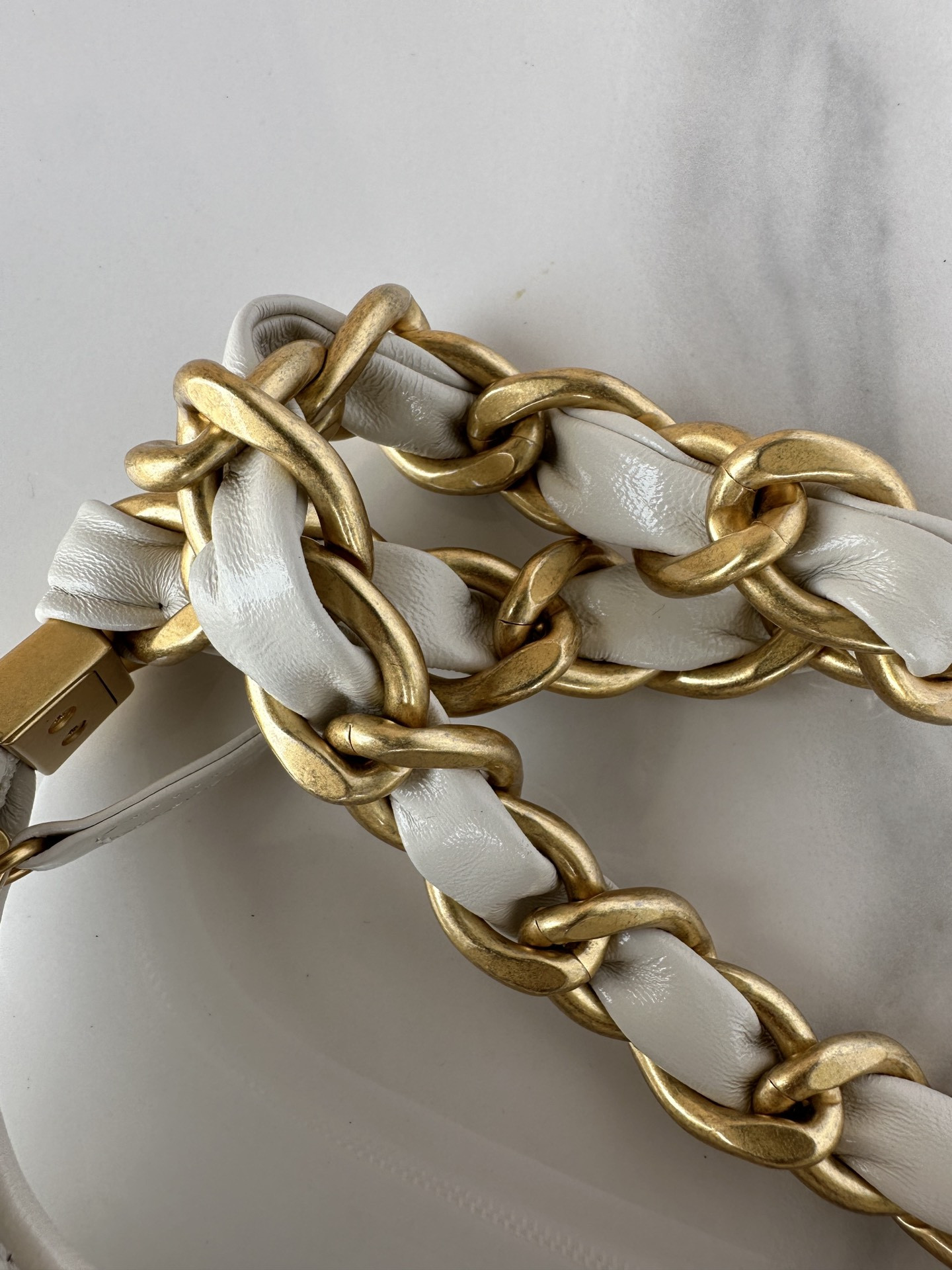 Ch*el Hobo Handbag 30×35×9cm