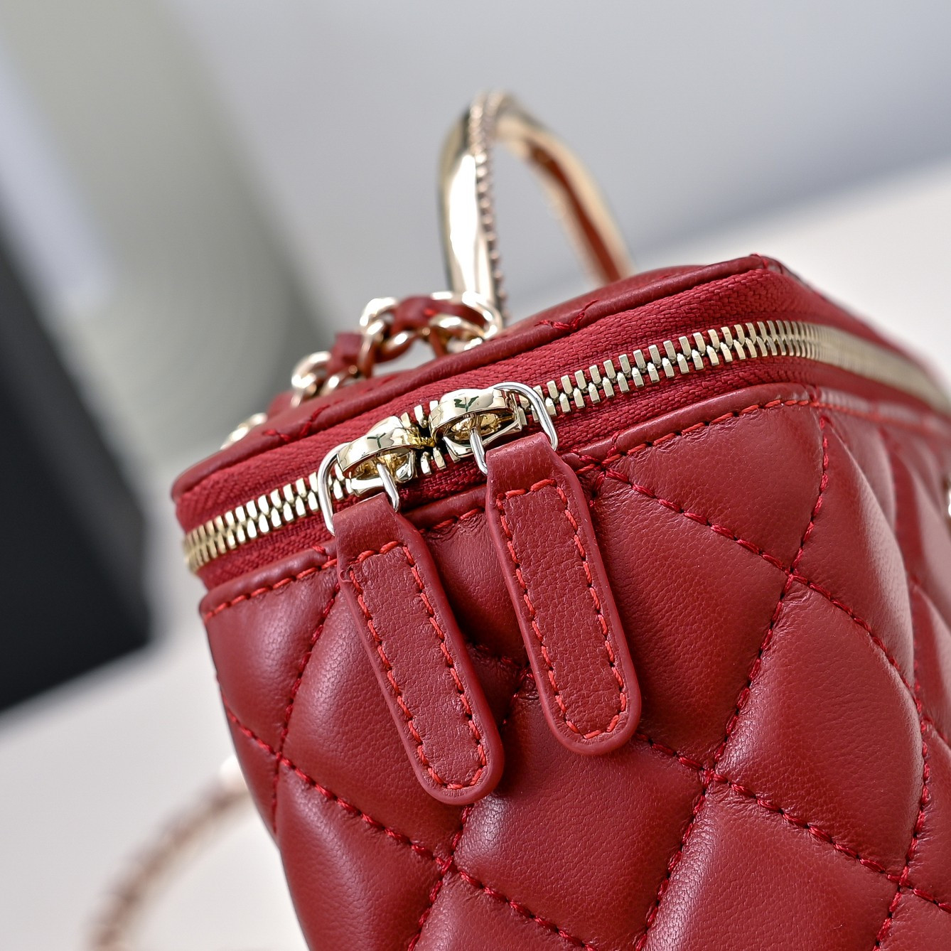 Ch*el Clutch With Chain 17cm