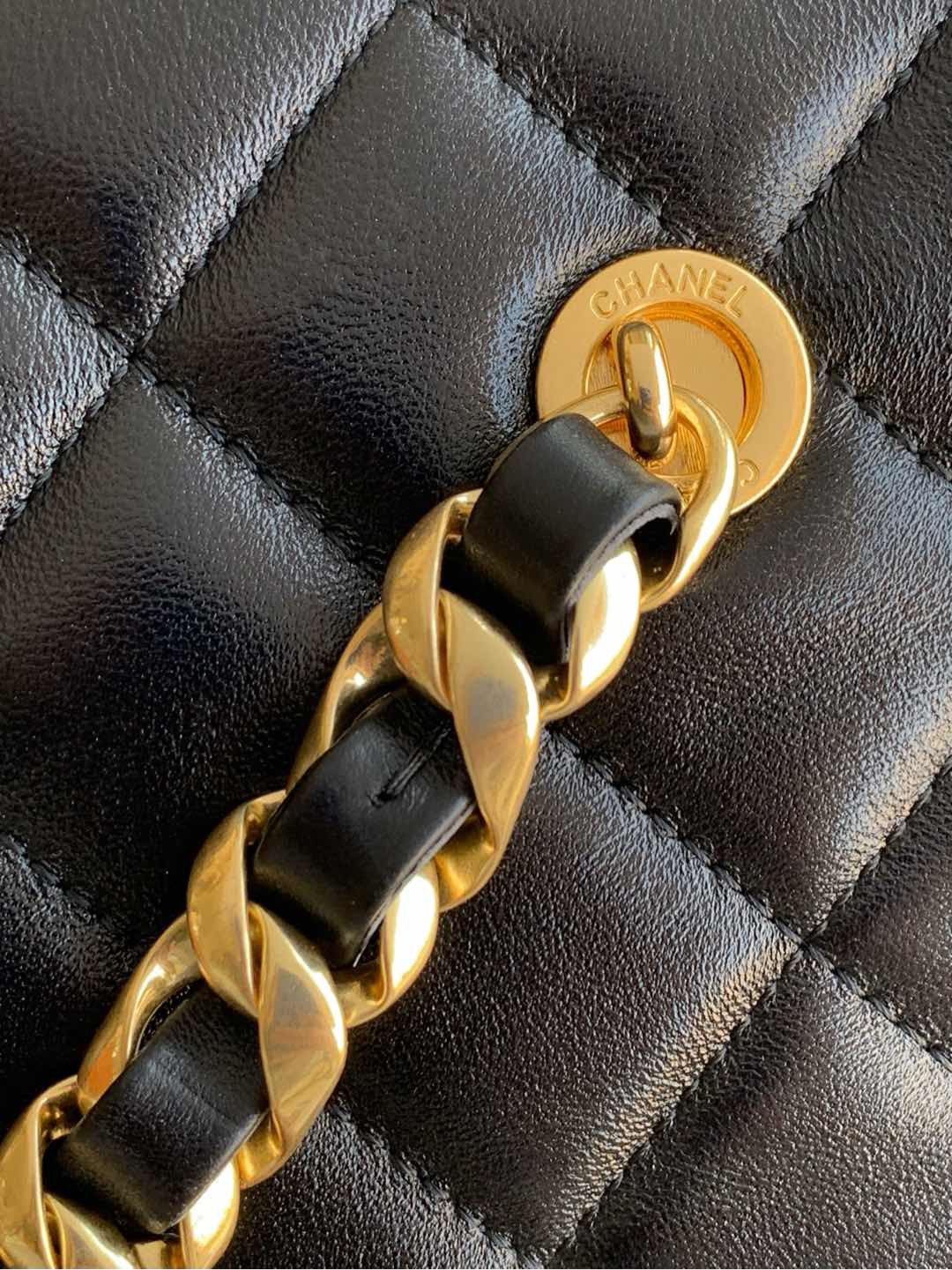 Ch*el Bowling Bag 15x25x11cm