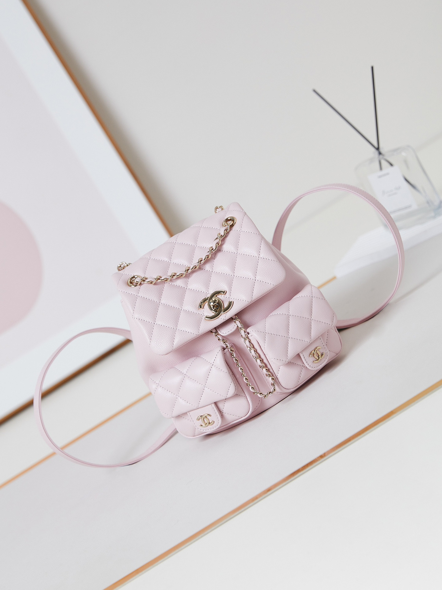 Ch*el Backpack 21x20x12cm