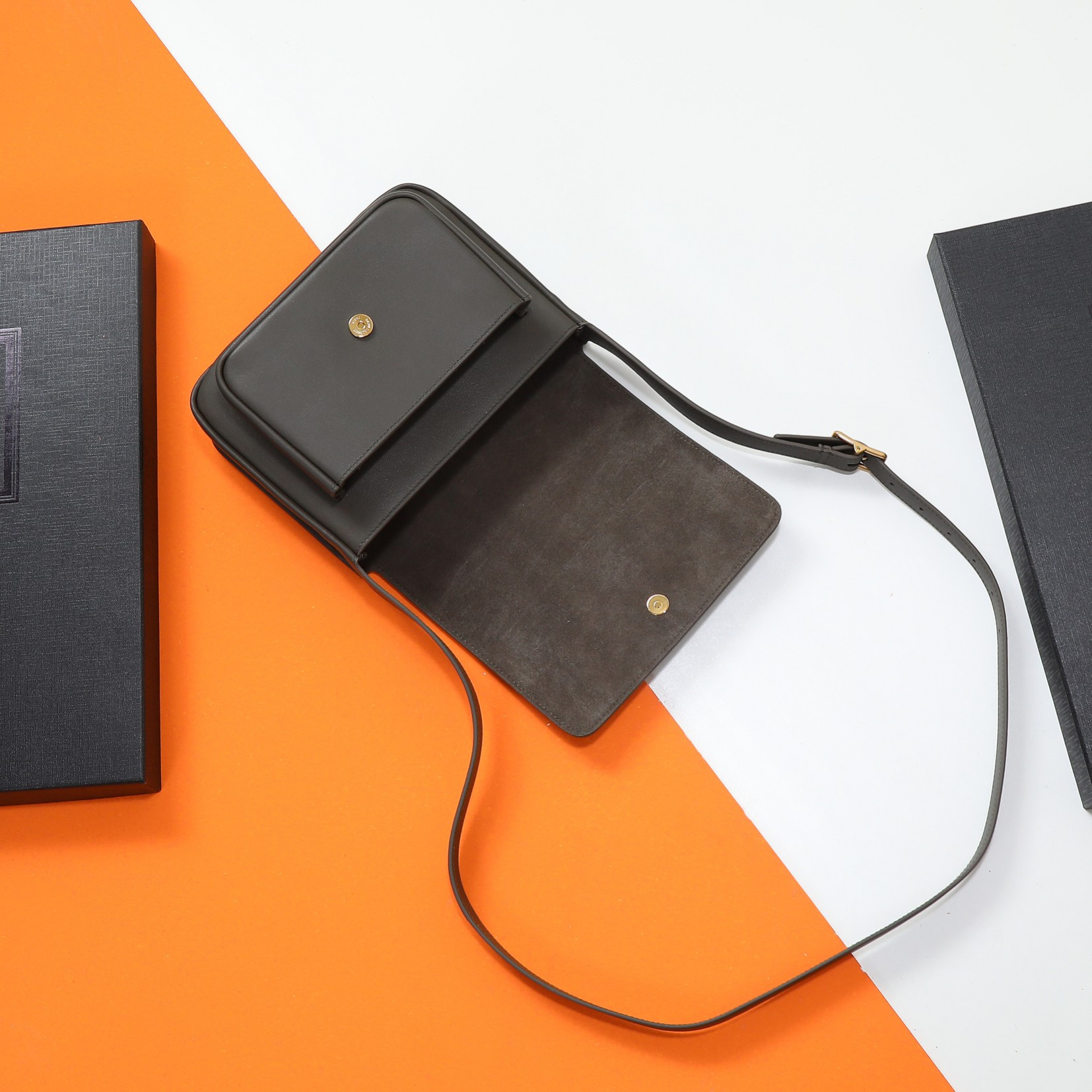 Y*L niki satchel in leather 21.5x16x9cm