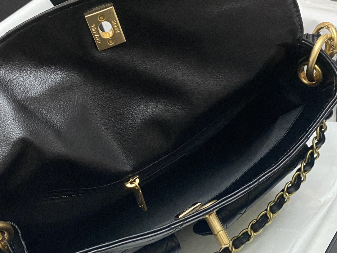 Ch*el Hobo Handbag 21x27x4.5cm