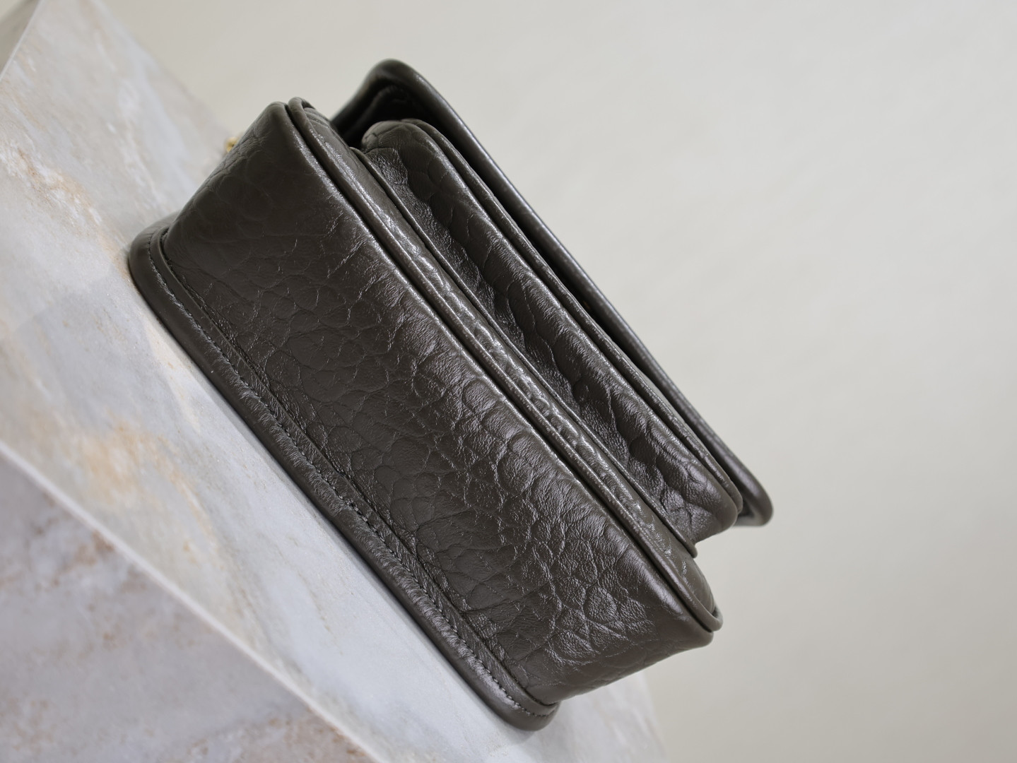 Y*L Niki Mini in grained lambskin 828736 12.5x18x5cm