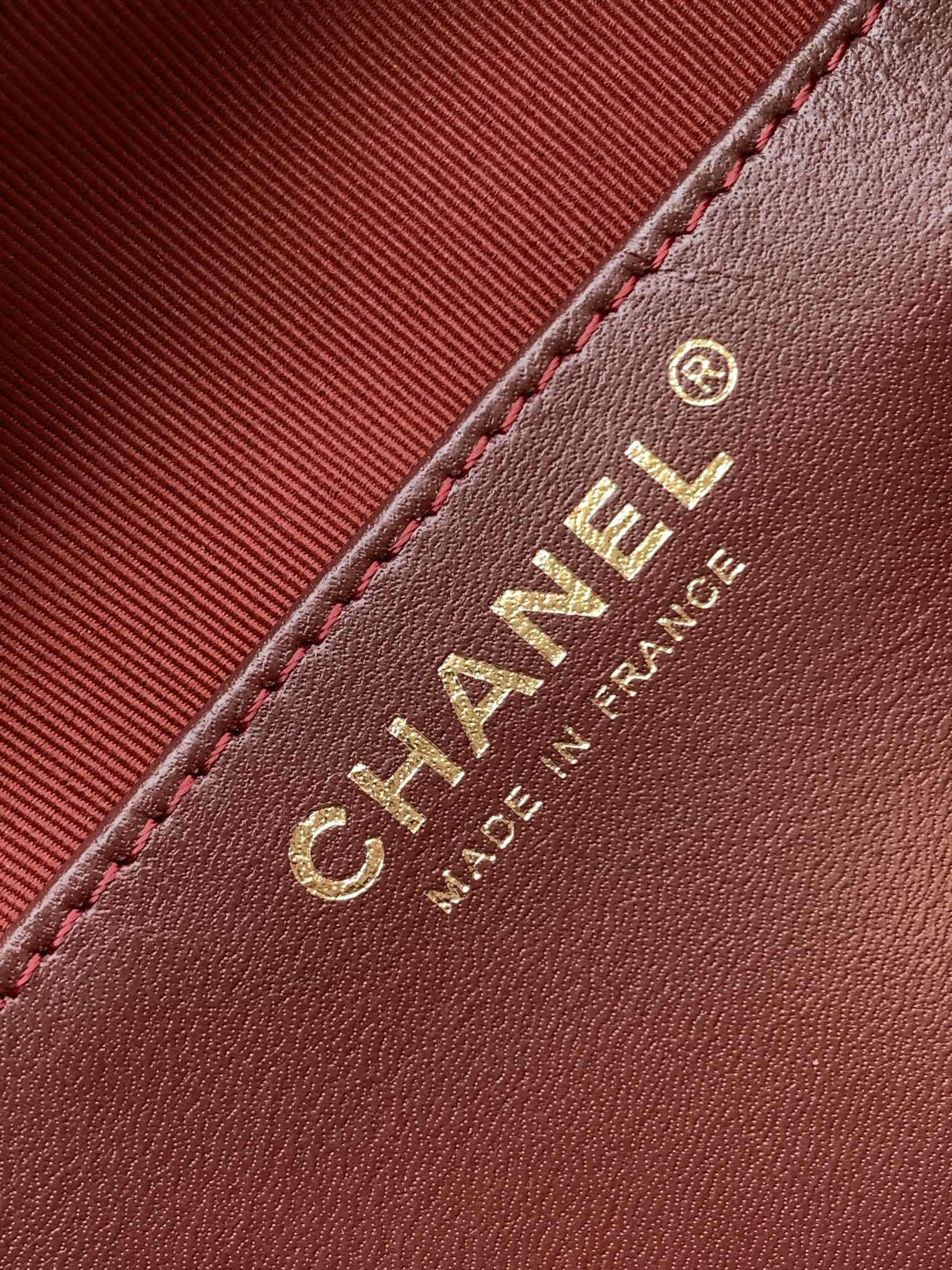 Ch*el 22cc Love Bag AS3191 18x16.5x6.5cm