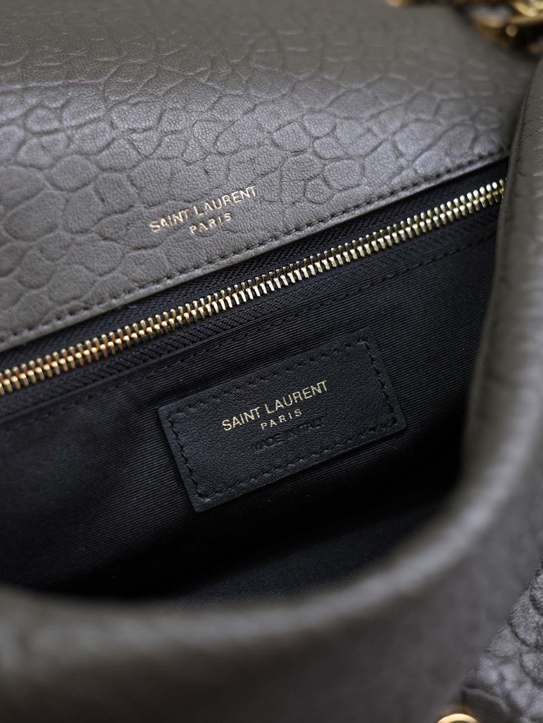 Y*L CALYPSO medium in grained lambskin 800916 30x15x7.5cm