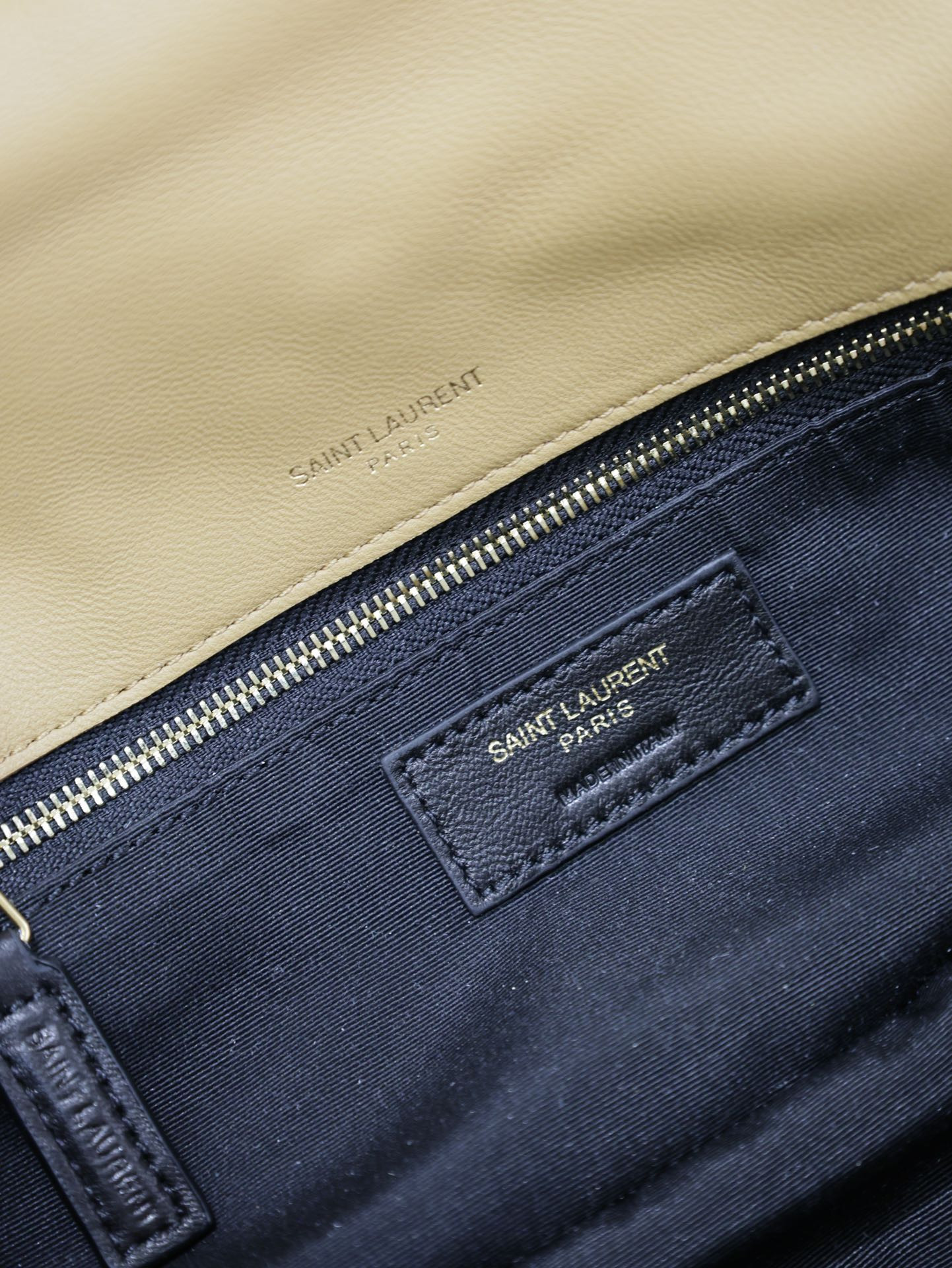 Y*L CALYPSO small in plunged lambskin 26x14x7cm