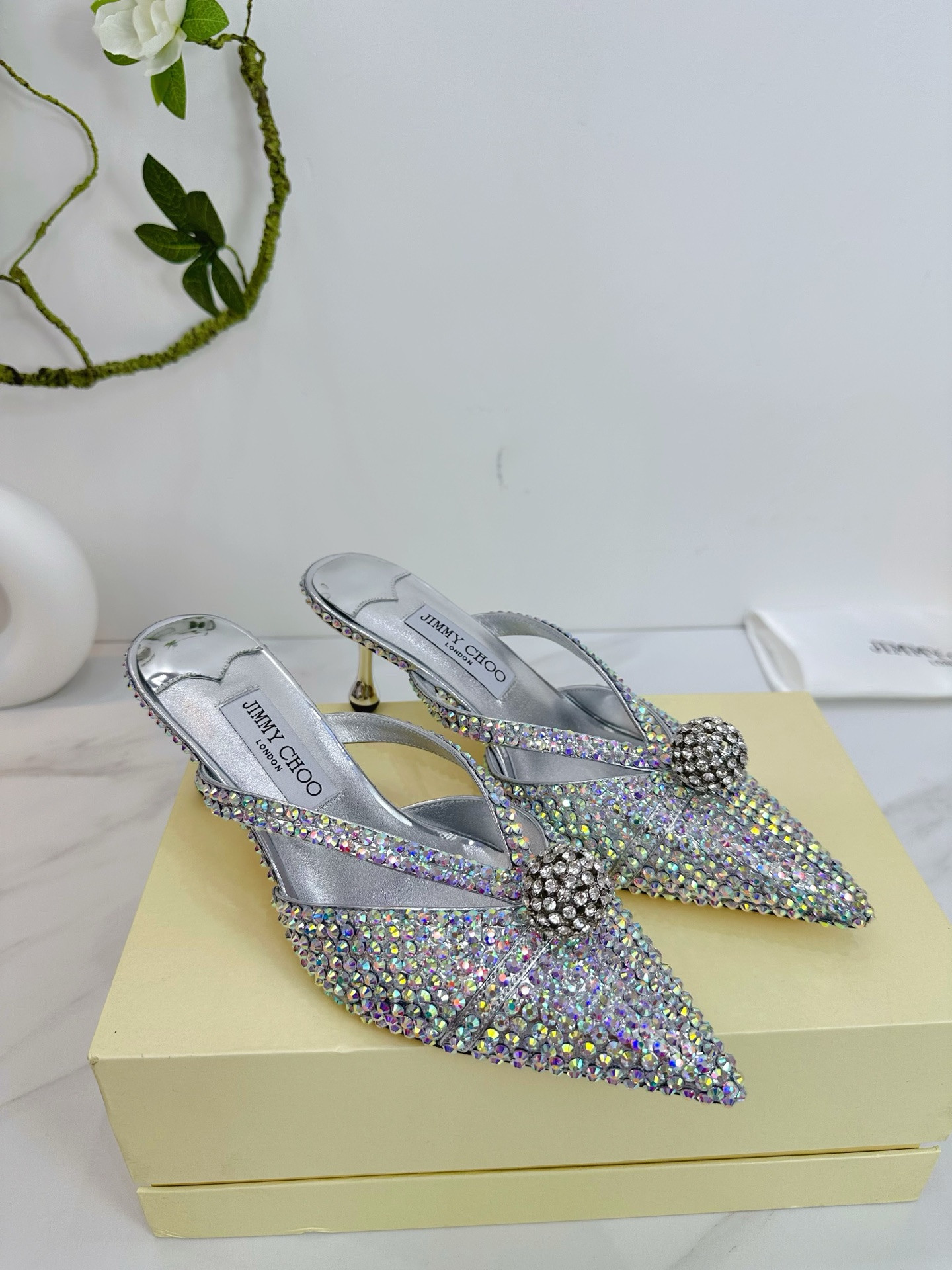 UA Ji*y Ch* Sana Mule 6.5cm